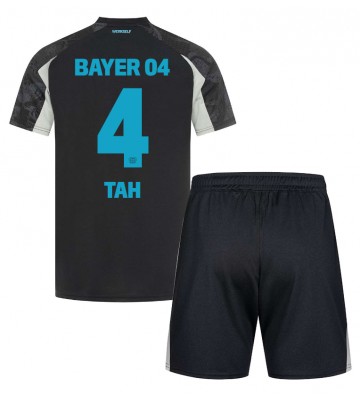Bayer Leverkusen Jonathan Tah #4 Tredje Tröja Barn 2024-25 Kortärmad (+ Korta byxor)